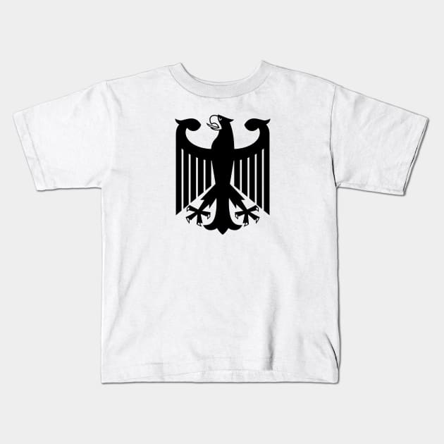 German Kids T-Shirt by ohmybach